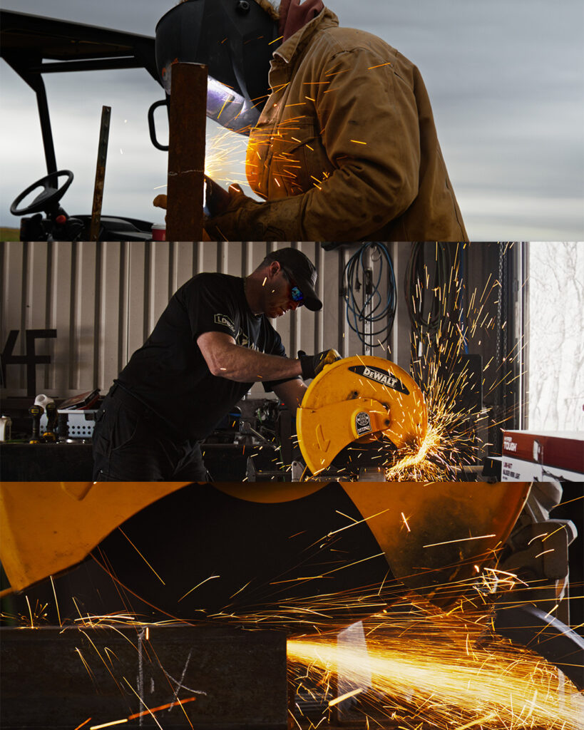 Still frames from video project